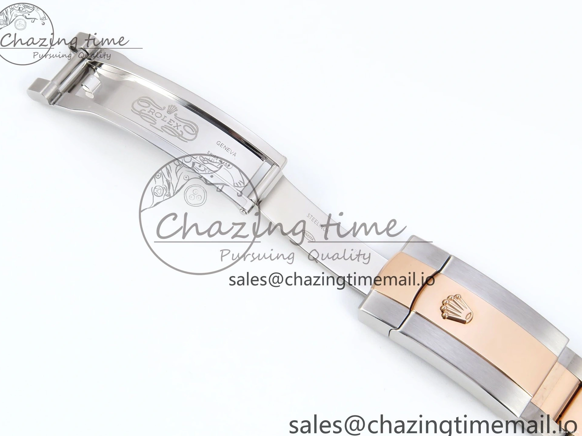 1222 TechFriendly DateJust 36 126231 EWEF Best Edition Gray Stick Dial on SS RG Oyster Bracelet A 661